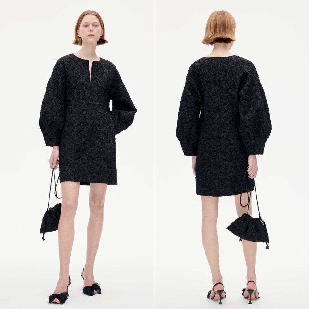 Baum Und Pferdgarten Amyra Textured Dress Black